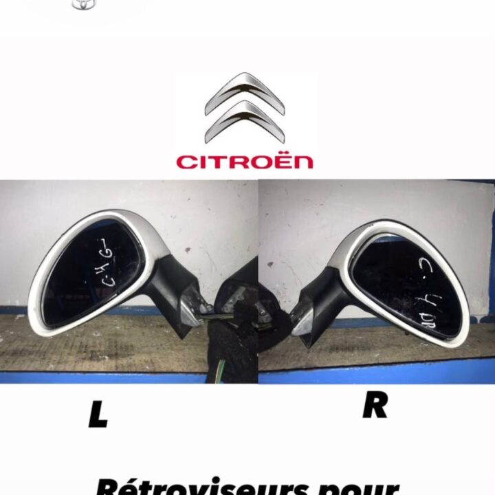 RÉTROVISEUR GAUCHE ET DROIT POUR CITROËN C4