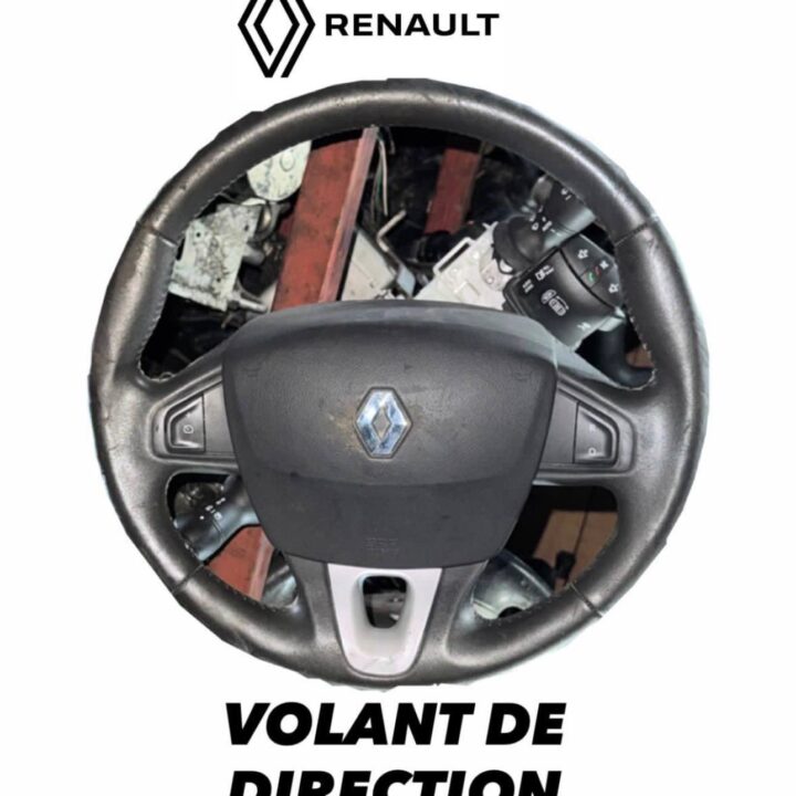VOLANT DE DIRECTION MÉGANE 3 DE 2012