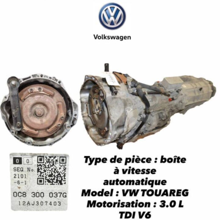 Boite à vitesse automatique pour VW TOUAREG 2017